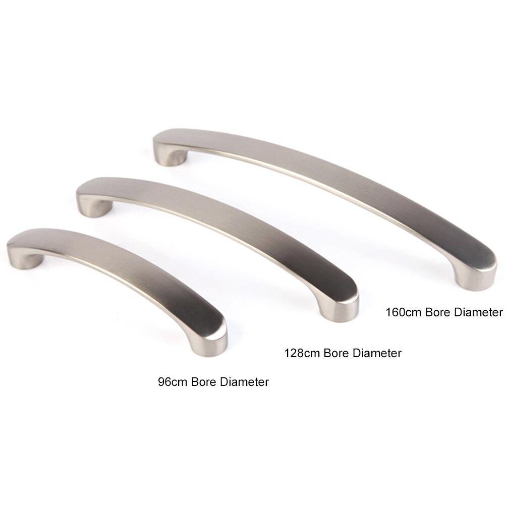 Cabinet Pulls Easy Install Drawer Brushed Nickel Replacement Furniture Universal Aluminium Alloy Door Handle Modern Cupboard