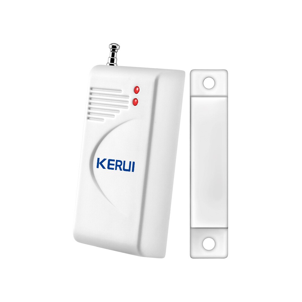 KERUI-Sensor de puerta inalámbrico de 433mhz, alarma de seguridad para el hogar, Detector de Sensor de ventana/puerta para sistemas de alarma W18 W20 K52 WIFI GSM