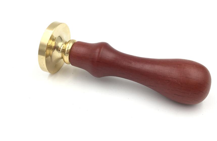 Hand made logo handmade Sealing Wax Seal wedding seal wax stamp only stamp head or buy with retro wood handle: stamp head handle B