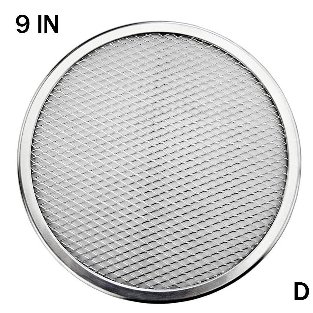 6/7/8/9/10 inch zeef bakvorm pizzaplaat gaas naadloos scherm bakvorm bakgereedschap keukennet bakvorm bakmetaal  d1 h 8: 9 maten