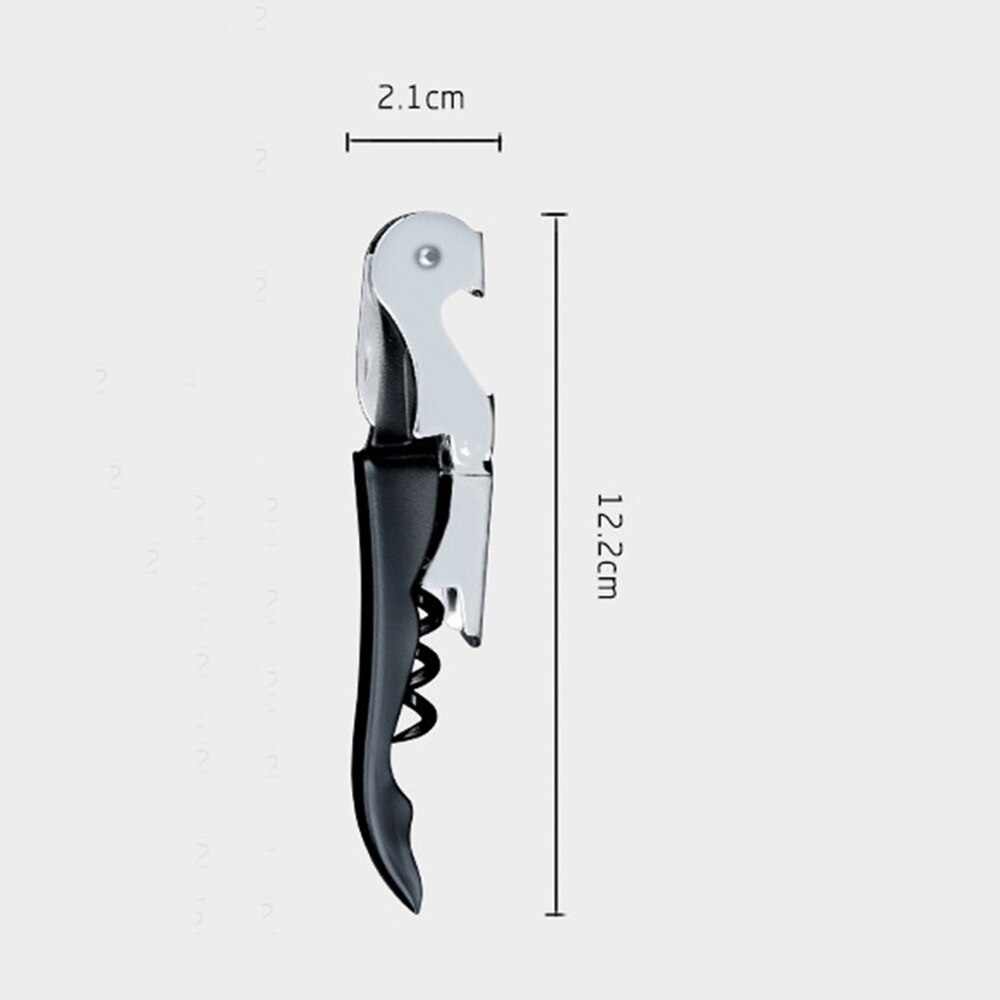 Rvs flesopener Kurk Schroef Corkscrew Multifunctionele Wijn Cap Opener Bier Cap Flesopeners Bar Gereedschap: Standard