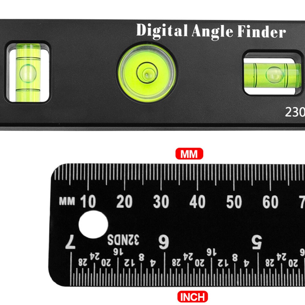 Digital Protractor Angle Ruler Finder Inclinometer Woodworking Electronic Goniometer Protractor Level Ruler Angle Scale Detector