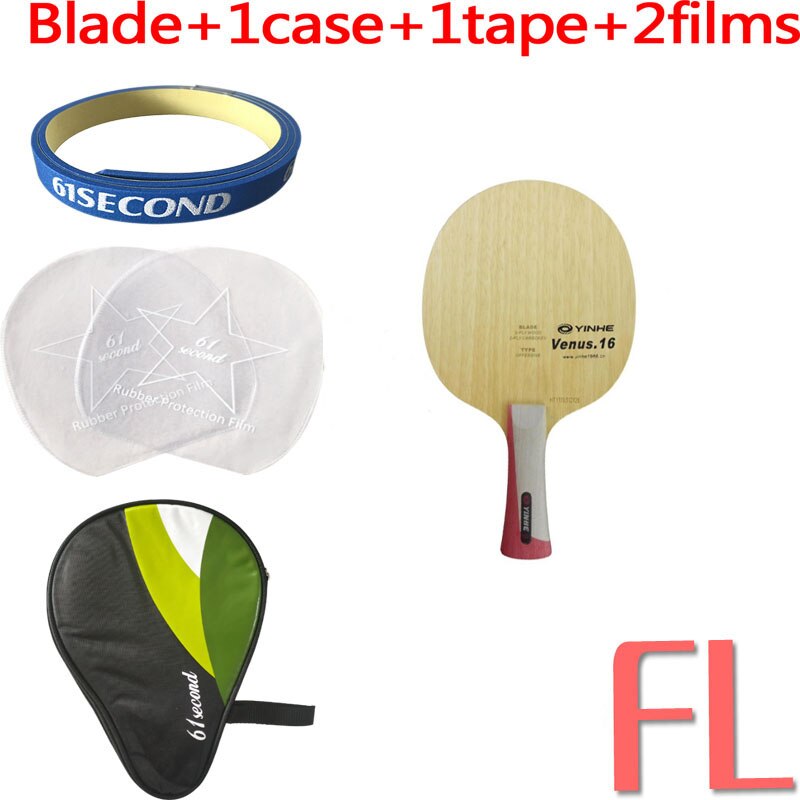 Milky Way Galaxy YINHE Venus.16 V-16 V16 V 16 table tennis pingpong blade: FL with H 1 case