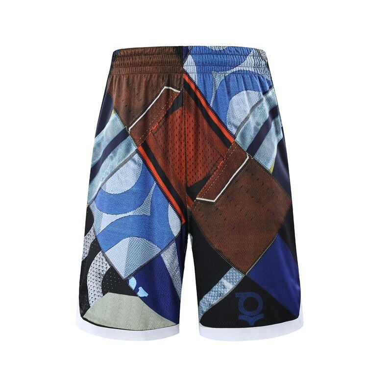 HOWE AO Brand Shorts Men Print Quick Dry Beachwear Short Pants Causal Elastic Male Shorts basketball short