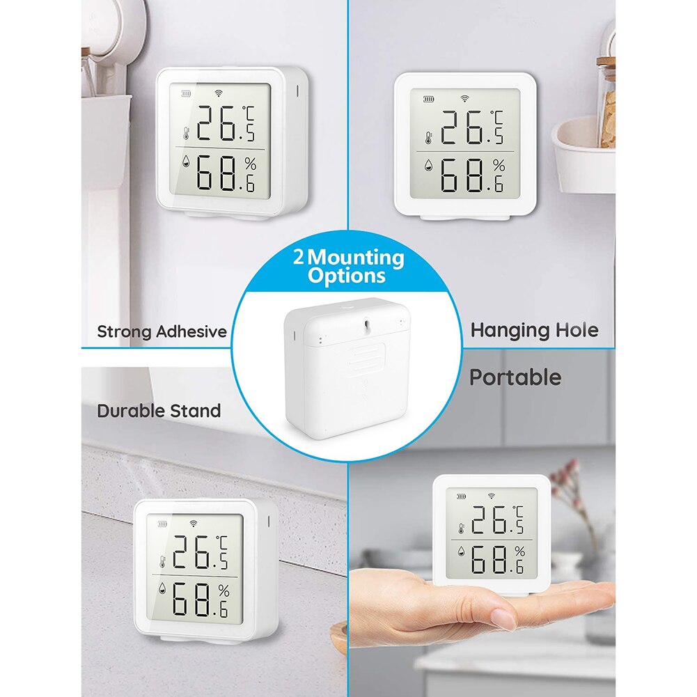 Philio Electronics Sensor Z-Wave Plus 2 En 1 De Philio - Mide Humedad Y Temperatura, Blanco, Batería CR123A Dura 7 Años Sensor Philio 2 En 1