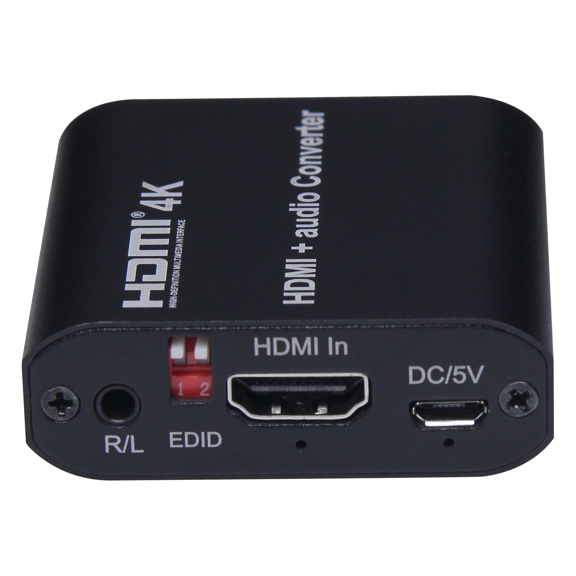 Video Audio Switcher HD Audio Converter Optical Coaxial Audio Output to Amplifier or Speaker 4K Audio Video Separator