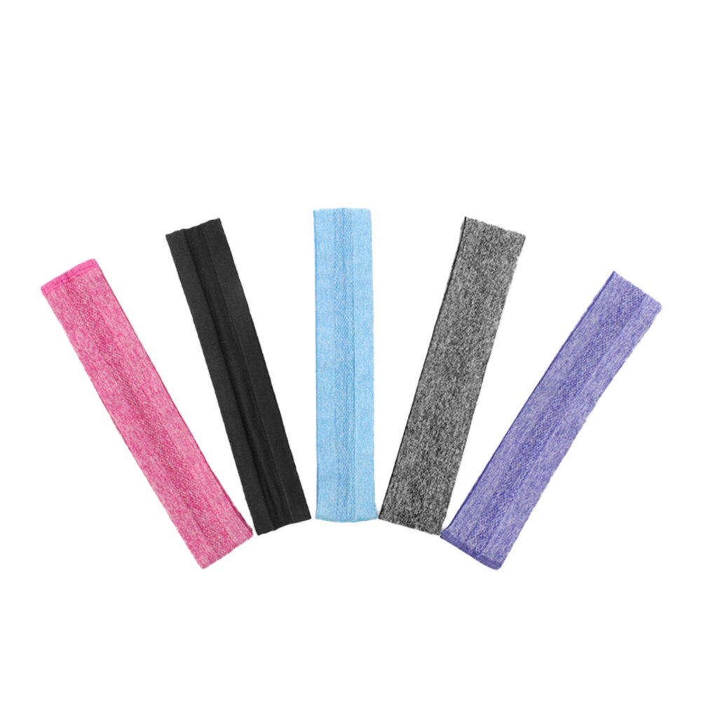 Cinta de cabeza para el sudor deportiva, banda para el sudor para ciclismo, Yoga, Fitness para hombres y mujeres, bandas para el cabello transpirables, diademas para el sudor, seguridad deportiva