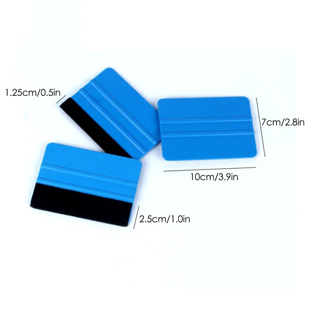 9 stk bil folie verktøy nal sett håndverkskutter med sikkerhetshette for folie film klistremerke automatisk håndverktøy