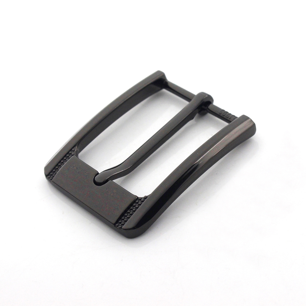 1pcs 35mm Belt Buckle Black For Men Metal Clip Buckle End Bar Heel Bar Single Pin Buckle for Leather Craft Strap DIY: antique silver