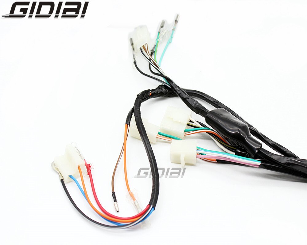 Para Suzuki GN250 1985-2001 parte de la motocicleta GN 250 cableado eléctrico arnés 90 91 92 93, 94, 95, 96, 97, 98, 99,