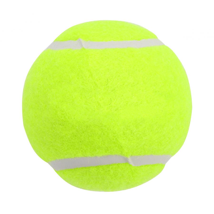 3Pcs Rubber Tennis Ball Set High Resilience Tennis Practice Ball for School Club Competition Training Exercises: Default Title
