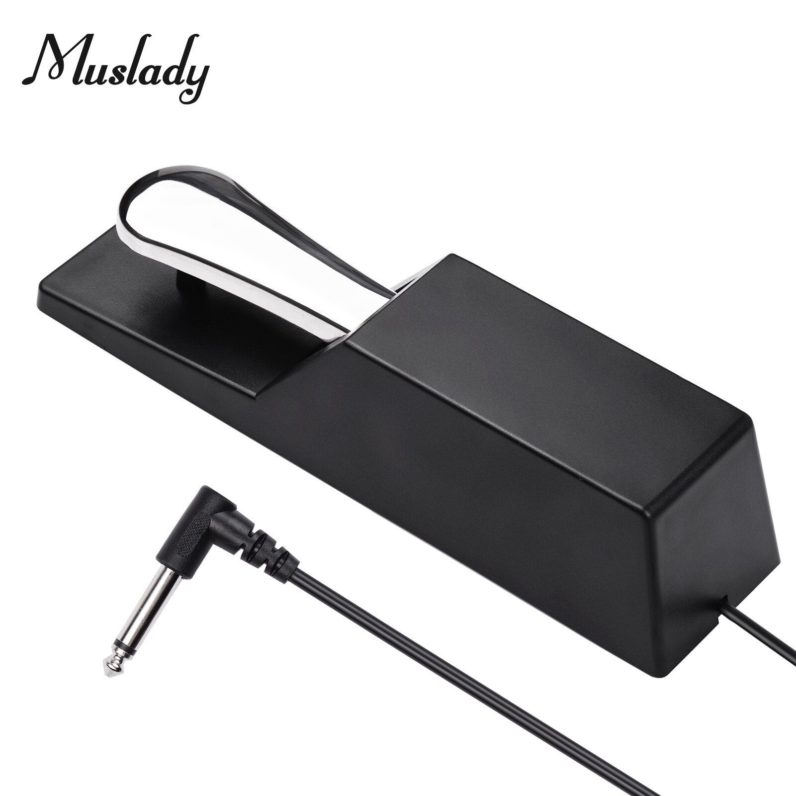 Muslady Piano Sustain Pedal Keyboard Damper Pedal 6.35mm Plug MIDI Keyboards Digital Pianos