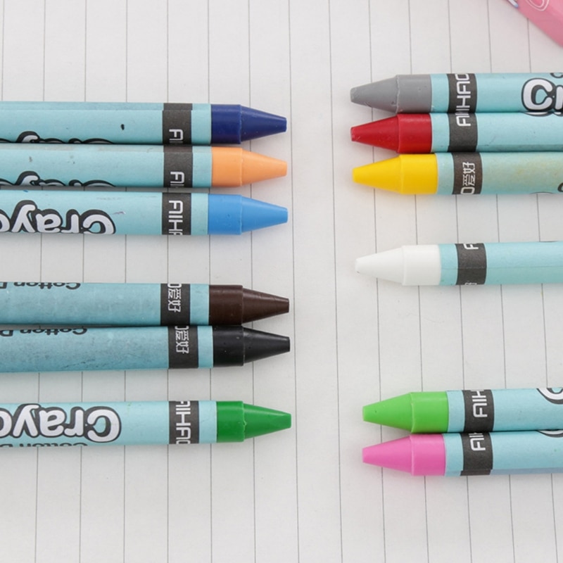 1 ensemble cire Crayon bâton enfant peinture dessin croquis Art outil