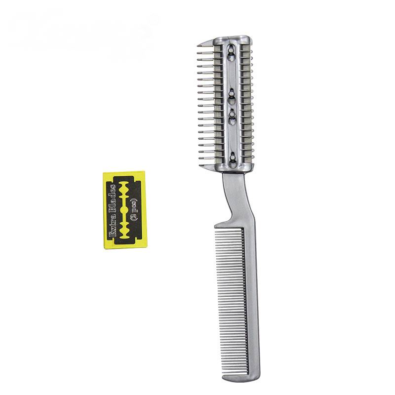 Dog Trimmer Grooming Comb Brush Stainless Steel Pet Dog Cat Pin Comb Hair Removal Shedding Grooming Flea Comb Tool Pet: Default Title