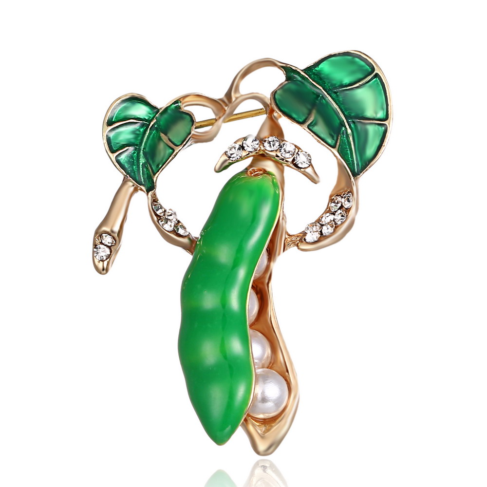 Broche de cristal austríaco para mujer, Broches de flores, joyería a la para boda, invitación, Bijoux, cactus, guisante, macetas para coser mac