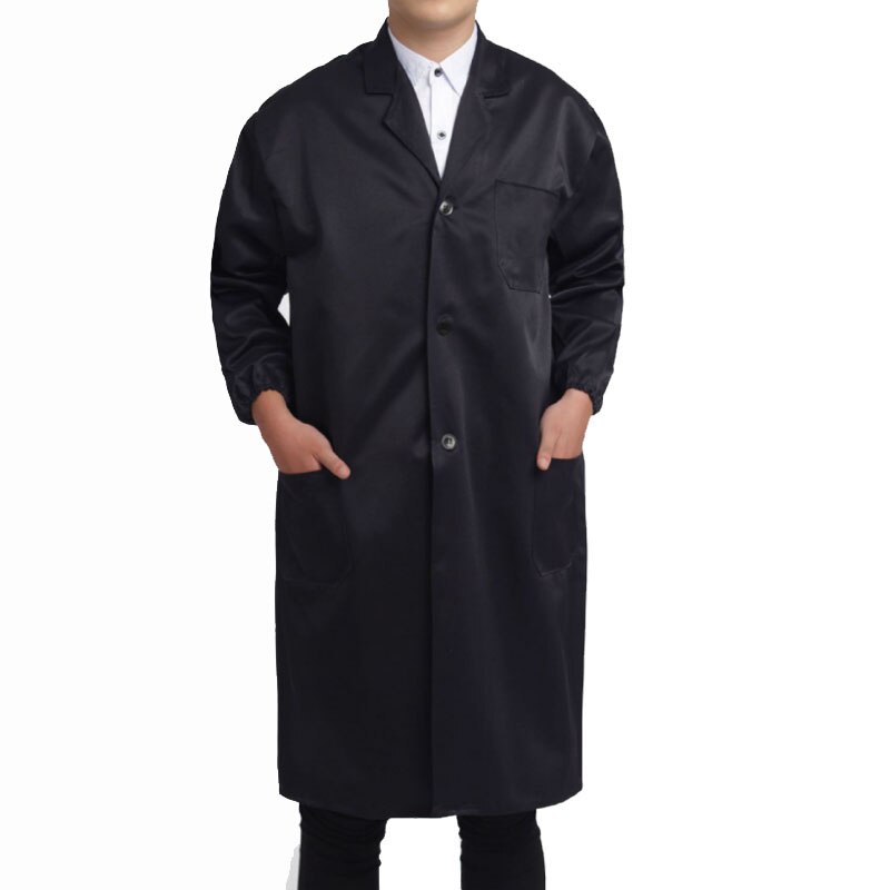 Work Clothing Unisex Uniform Long-sleeved Navy Protective Cloth for Worker Repairman Machine Auto Repair Welding Anti-dirty DY0: M