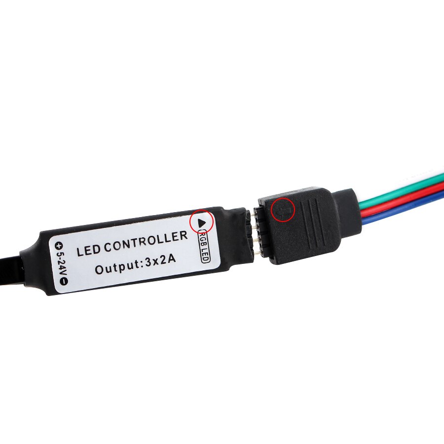 5V Rgb Controller Dc Led Light Strip Rgb Rf Afstandsbediening 2835 5050 Led Light Kleurrijke Rgb Controller 3 17 24 Key Led Lamp