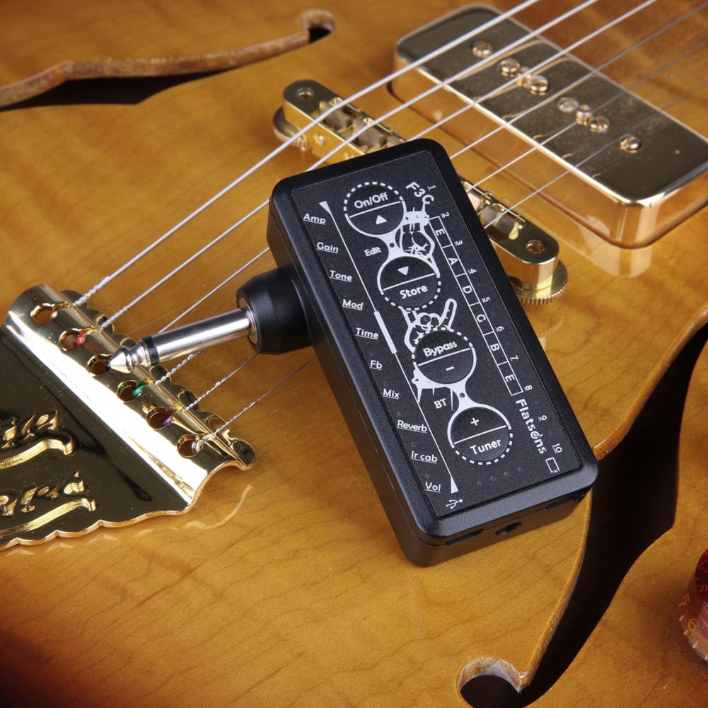 F3C cuffie per chitarra amplificatore tascabile professionale per chitarra compatta ricaricabile di alta qualità per accessori per chitarra elettronica