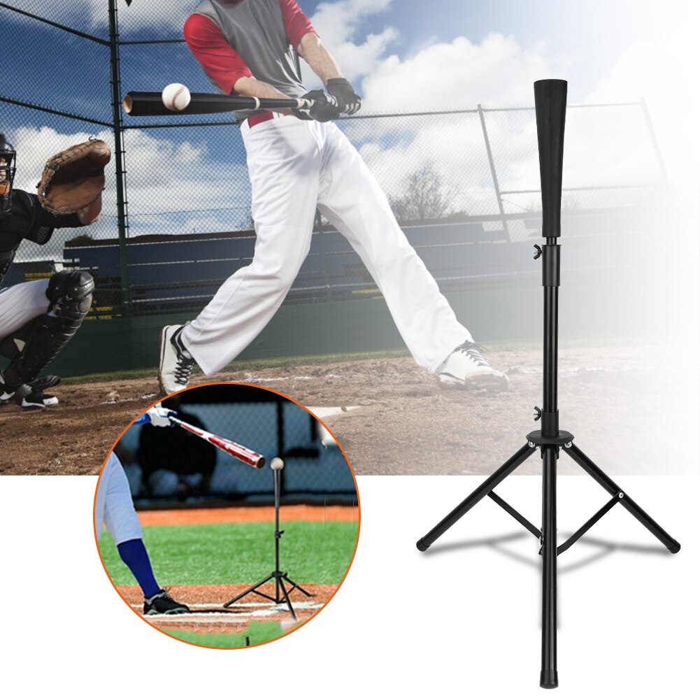 1pc verstelbare slagtee honkbal slagtee softbal statief t-standaard oefentraining slagbal accessoires