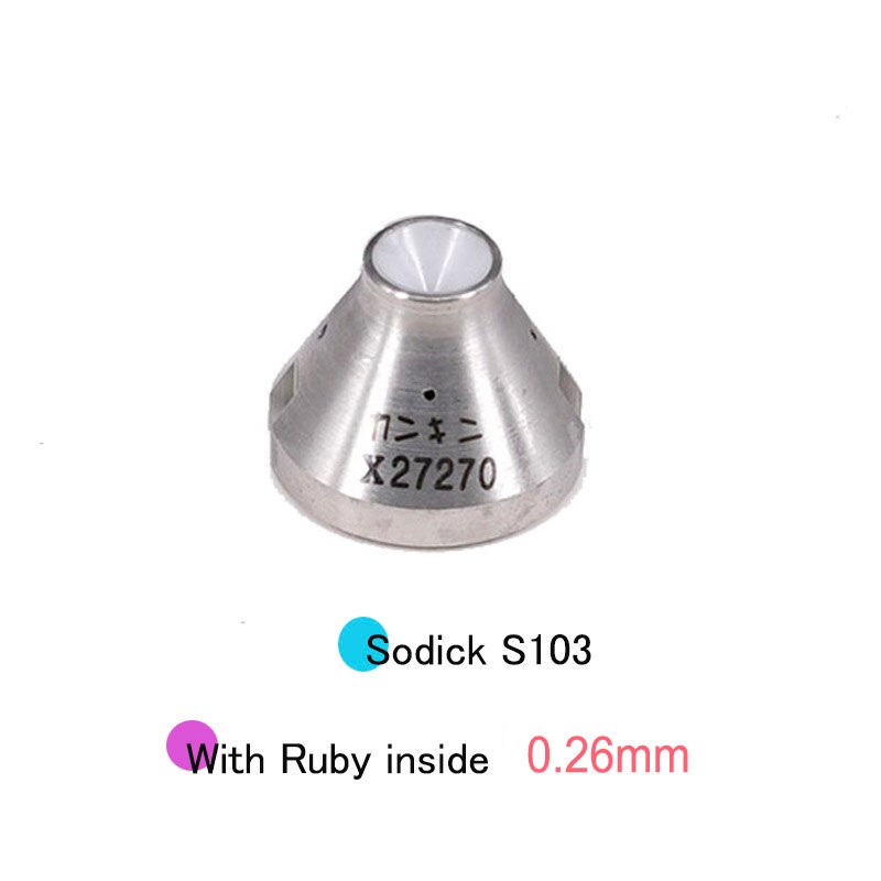 Sodick Parts Ruby Wire Guide S103 0.26mm Upper &amp; Lower Original Code 3081000 for Sodick Machine