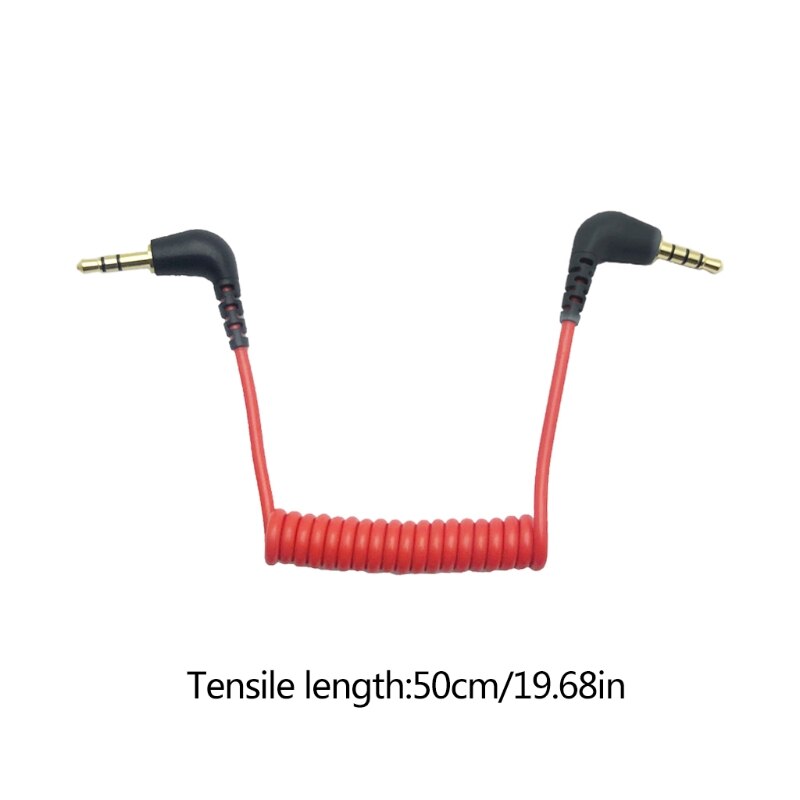 Remplacement 3.5mm TRS à 3.5mm TRRS câble adaptateur pour RODE SC7 SC2 par micro vidéo sans fil GO