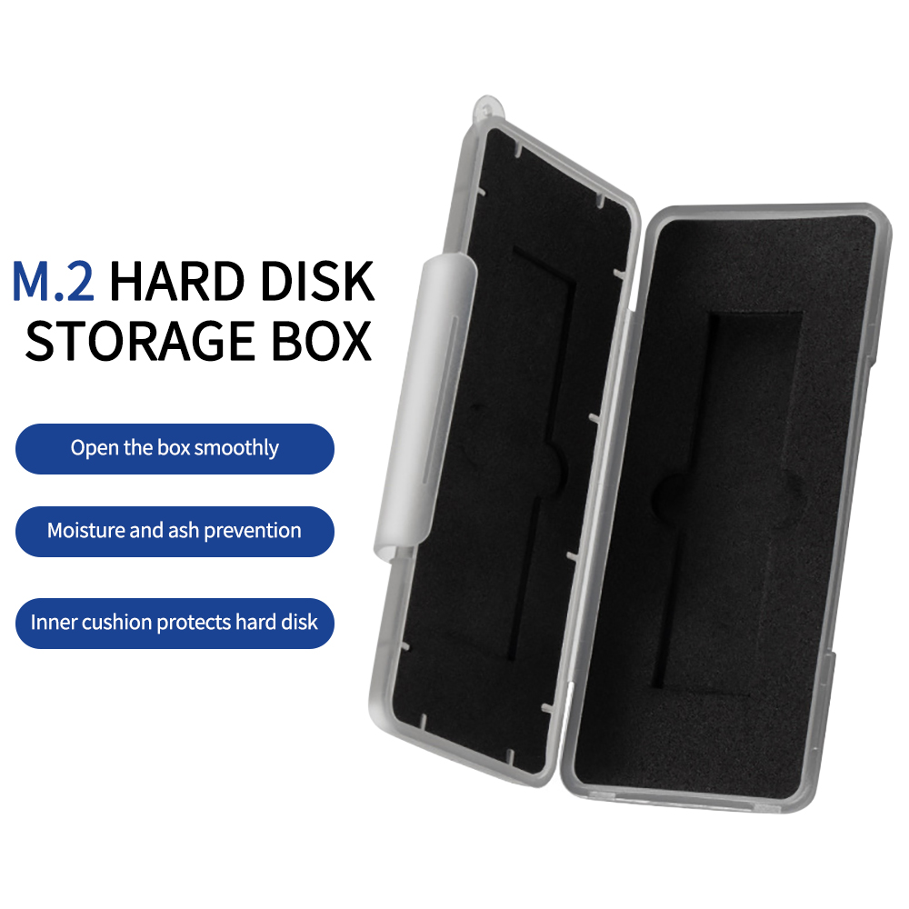 Caja Almacenamiento SSD M.2 NVMe 2280 - Capacidad 2x Unidades - Soporte Plástico Antiestático