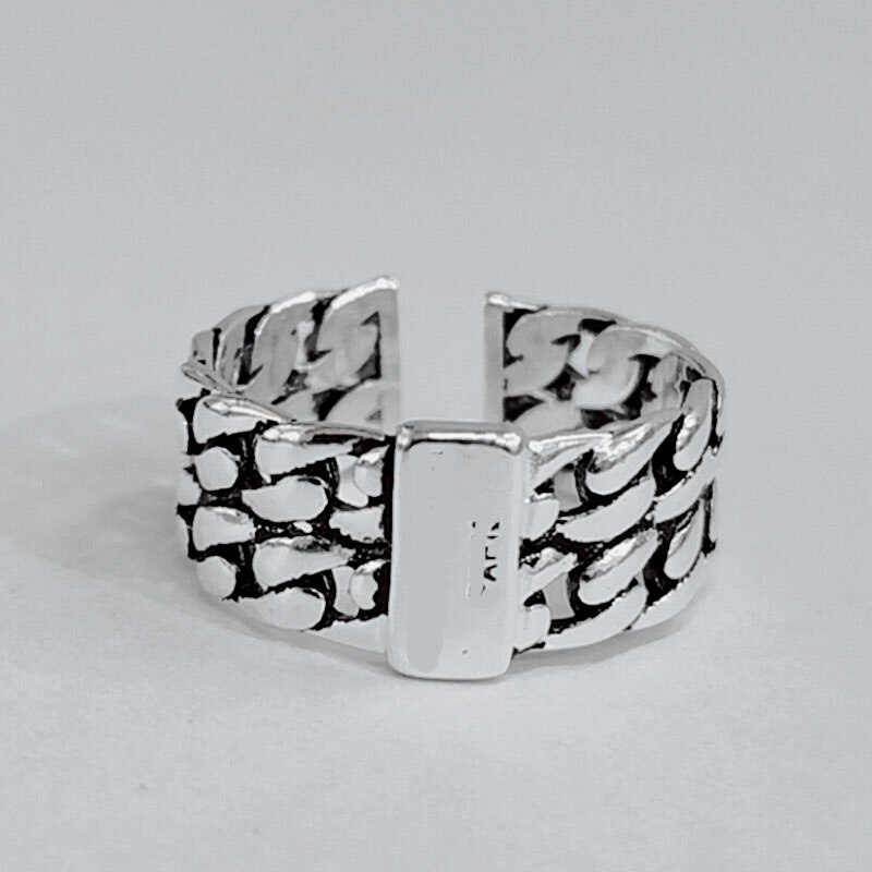 Punk Vintage Engels Brief Metal Brief Open Ringen Vinger Vrouwen Mannen Partij Sieraden: 1010