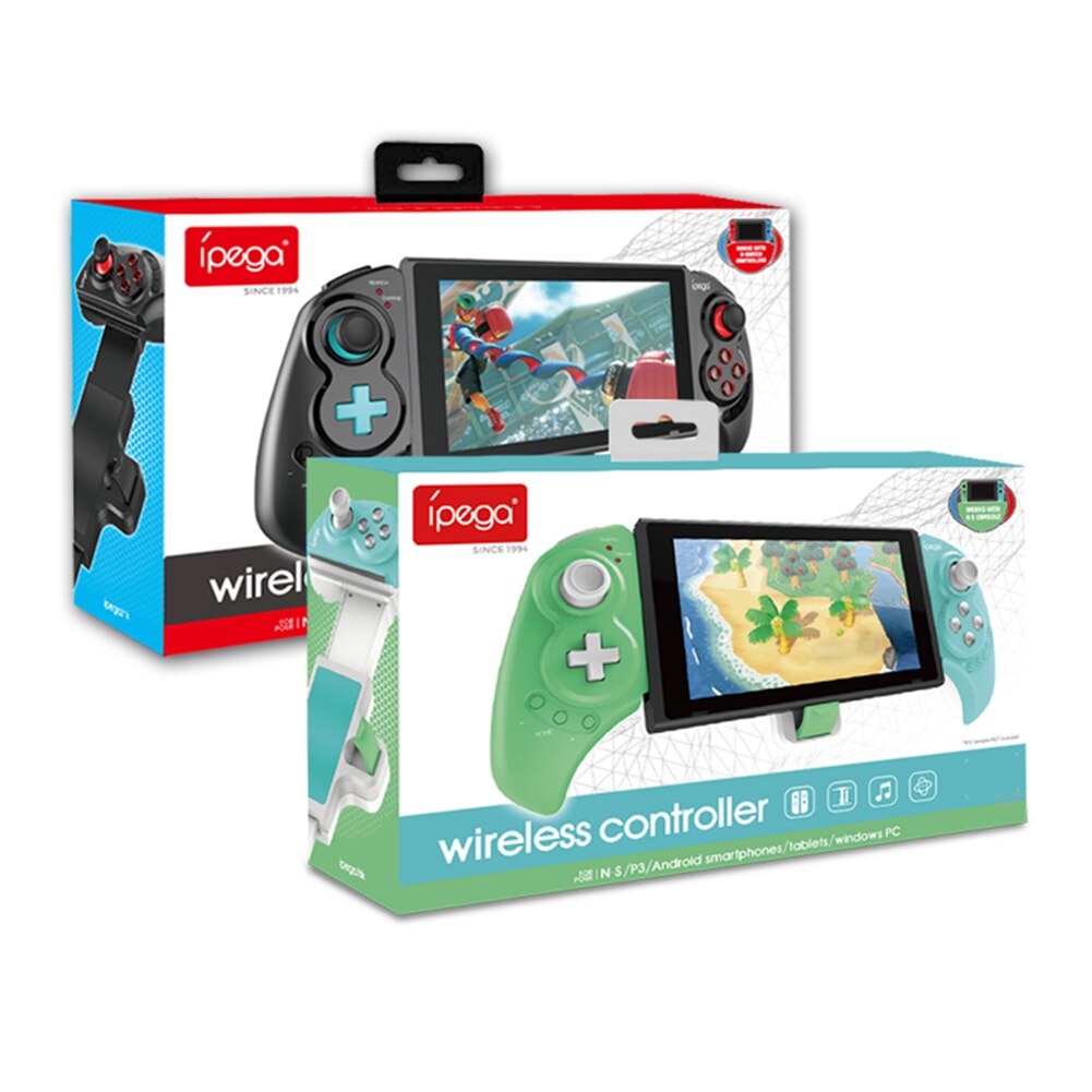 IPEGA PG-SW029 mando telescópico con Bluetooth para interruptor PS3 Android PC controlador de juego inalámbrico con vibración de 6 ejes