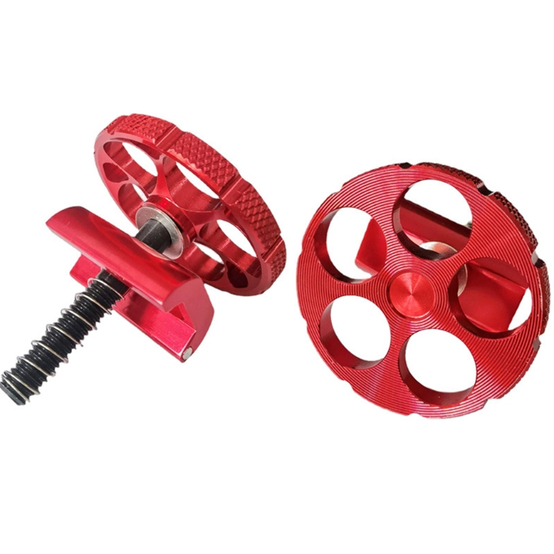 Magnetic Hinge Clamp Plate for Brompton, Anodized Button,Black Gold Red Silver Titanium,Diamond Grade G99D