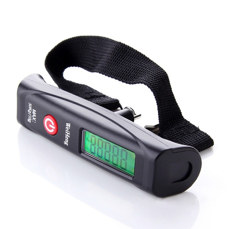 Portable Mini Digital Hand Held Fish Hook Hanging Scale Electronic LED Display Gram Balance Weighting Luggage Scale: A12L 50KG
