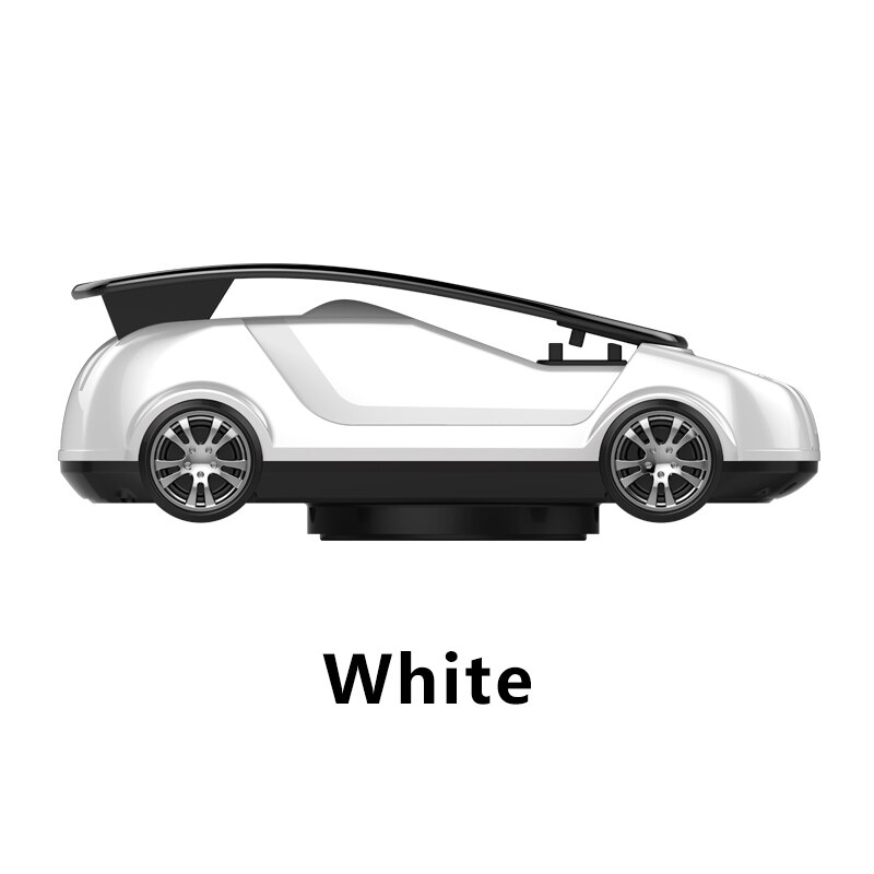 Automodel telefoonhouder ornamenten auto intern dashboard mobiele telefoon houder universele auto telefoon houder standaard accessoires: Wit