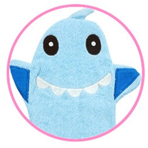 Baby Infant Cartoon Soft Bathing Bathroom Mitt Glove Foam Rub Shower Sponge Exfoliating Wash Cloth Towel Optional pattern: 2