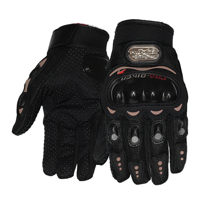 Guantes de moto pantalla táctil Windstopper dedo completo guantes de esquí guantes cálidos guantes de montar deportes al aire libre Car-styling M L XL XXL tamaño