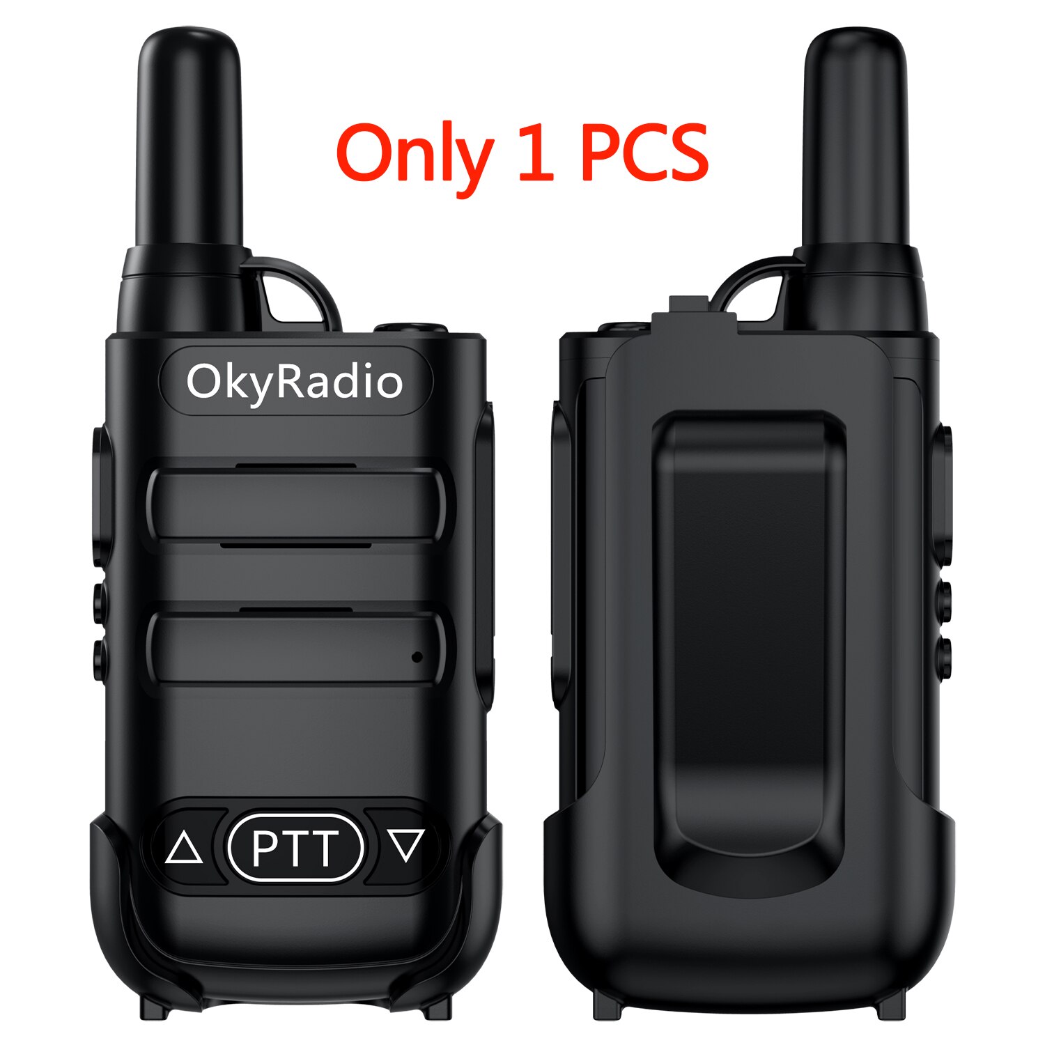 2022 5W Power 470Mhz Werk Walkie-Talkie 6Km Call 4800Mah Batterij Draagbare Waterdichte Walkie-talkie Sterke Anti: White-1pcs