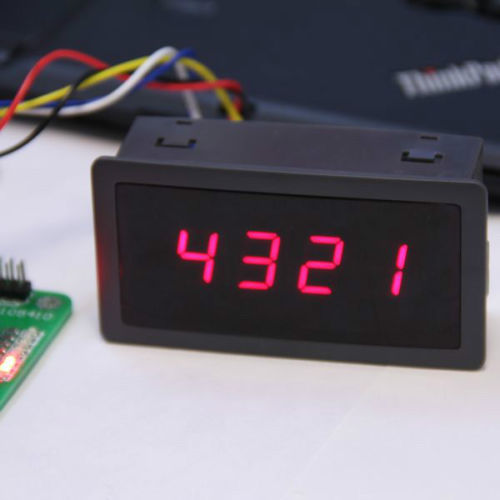4 Digit 7 Seven Segment LED Display Controller 5V Red Arduino Compatible
