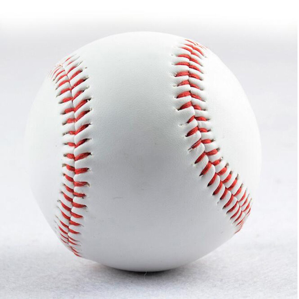 Standard Baseball Ball Softball 9" Handmade PVC Upper Rubber Baseballs Inner Soft Balls Training Exercise beisebol