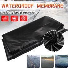 4 Sizes of HDPE Fish Pond Lining Membrane Garden Pond Landscape Pond Reinforcement Thickened Heavy Duty Waterproof Membrane