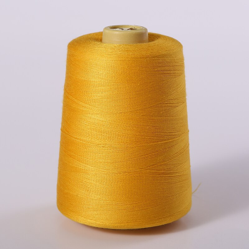 3000 Meter Orange Industrie Overlock-nähmaschine Polyester Thema NäHenne Linie (19/farbe): Gold