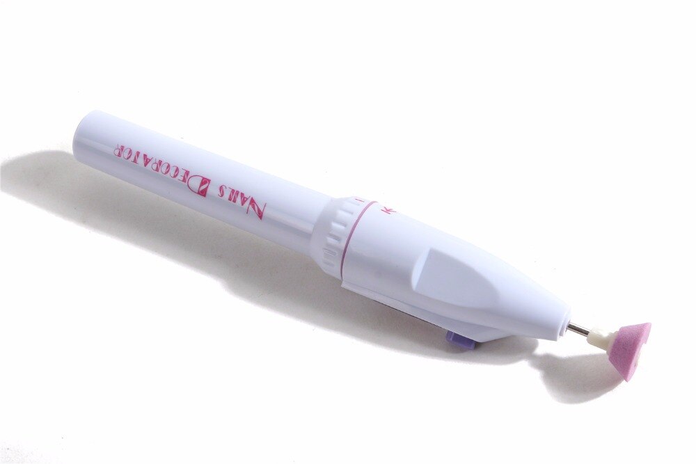 Mini Electric Nail Drill Nail File Manicure Pedicure Kit Battery power Nail Art Pen Nail Art Tools