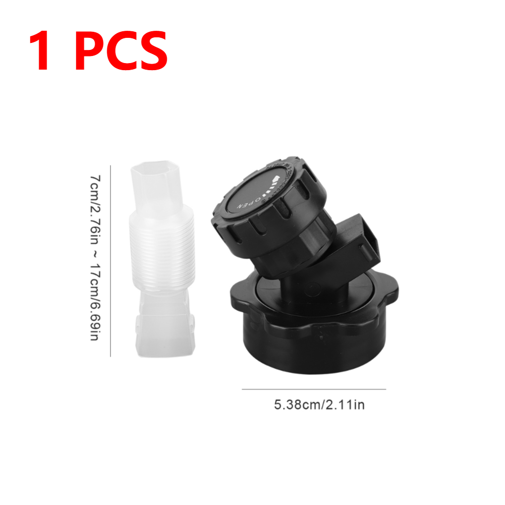 1-5 Stuks Draagbare Wateremmer Afdichting Deksel Met Kraan Camping Water Emmer Cover Water Opslag Container Deksel Voor Kamperen Wandelen: Rood