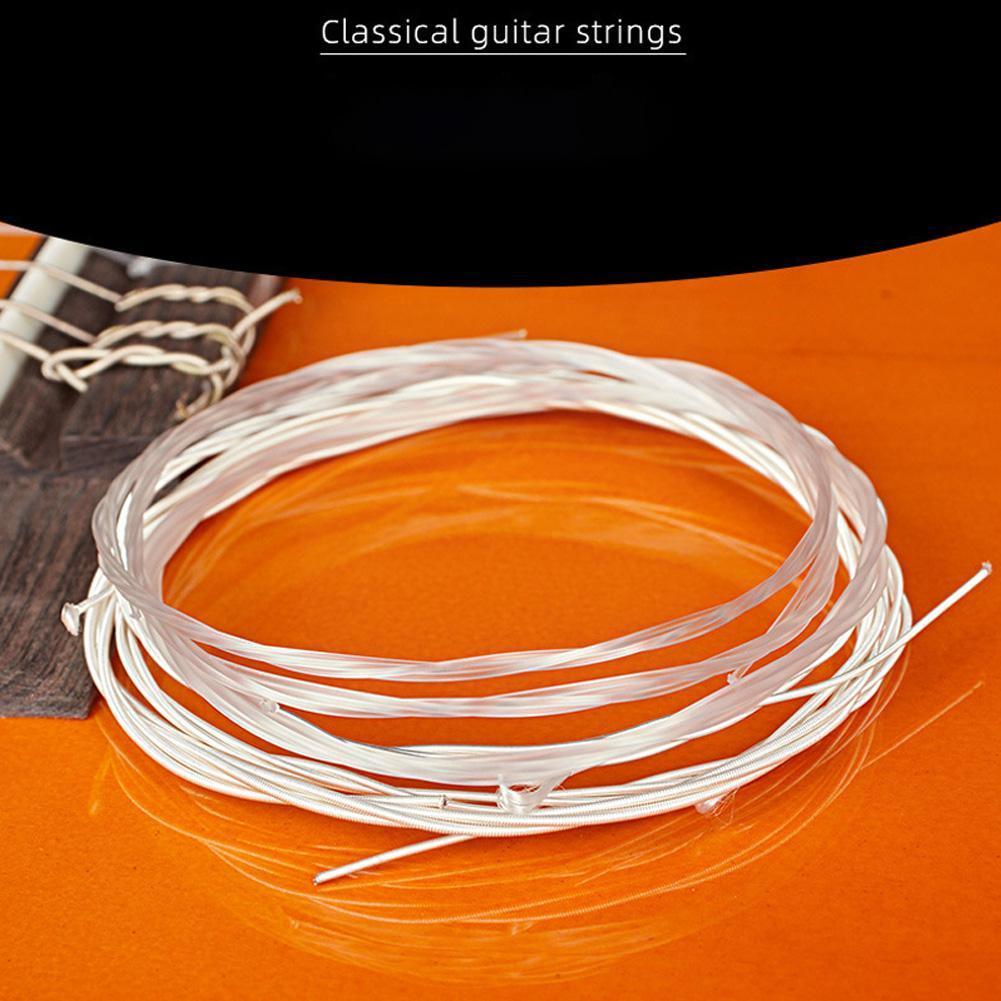 Nylon Guitar Strings For Acoustic Guitar/folk Guitar Classical Guitar Strings Clear Musical Instrument Accessories U5x1