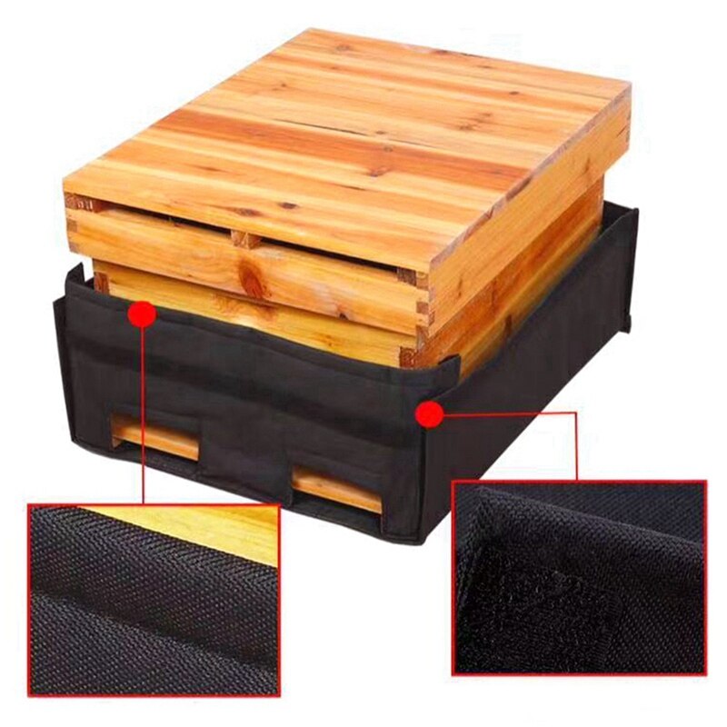 Bee Protect Cover Keep Warm Beehive Cover Thick Canvas Bee Beekeeping Tool For Winter Heat Protective