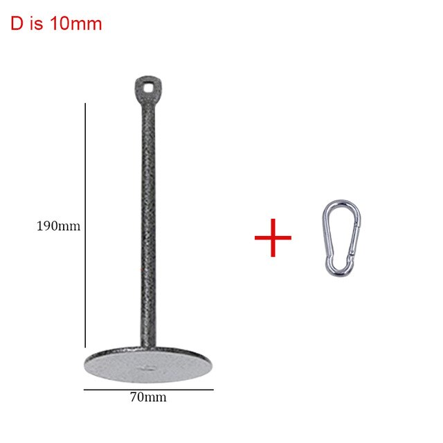 Gym DIY Fitness Dumbbell Barbell Loading Pin Pulley Cable System Attachment Weight Lifting Plates Bracket Home Strength Workout: 19CM