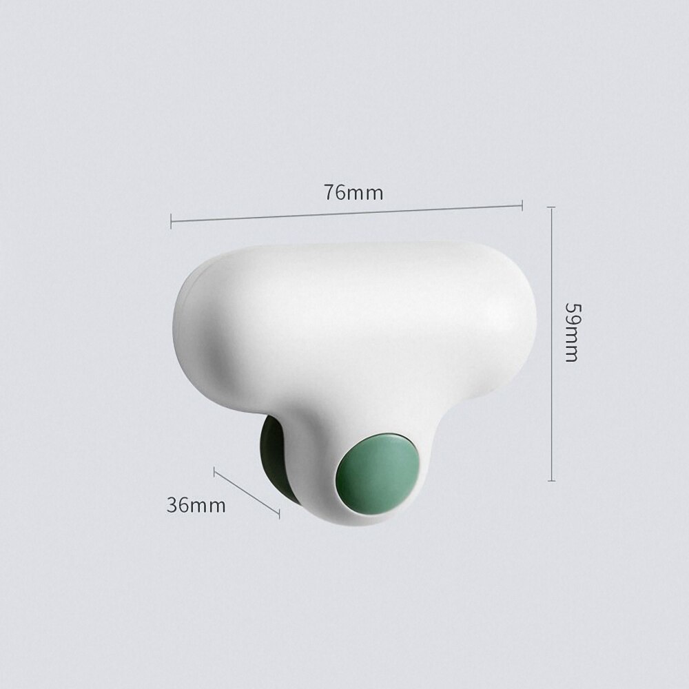 Mini t form spejl visker badeværelse glas visker skraber væg sugehængende vindue spejl rengøringsbørster husholdningstilbehør: Hvid