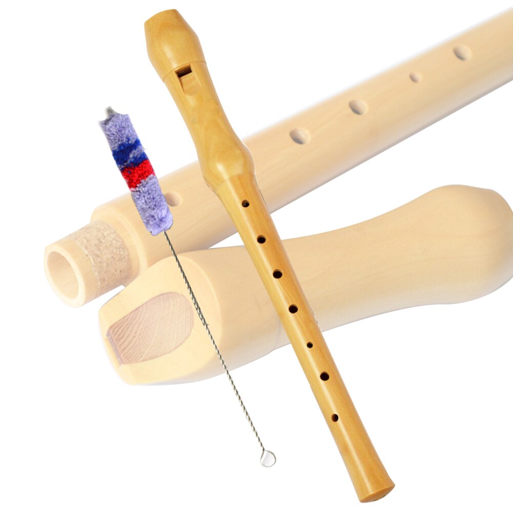 Pädagogisches Werkzeug Lange Recorder Deutschland-Typ Musical Instrumente Holz Flöte 8-See Sopran