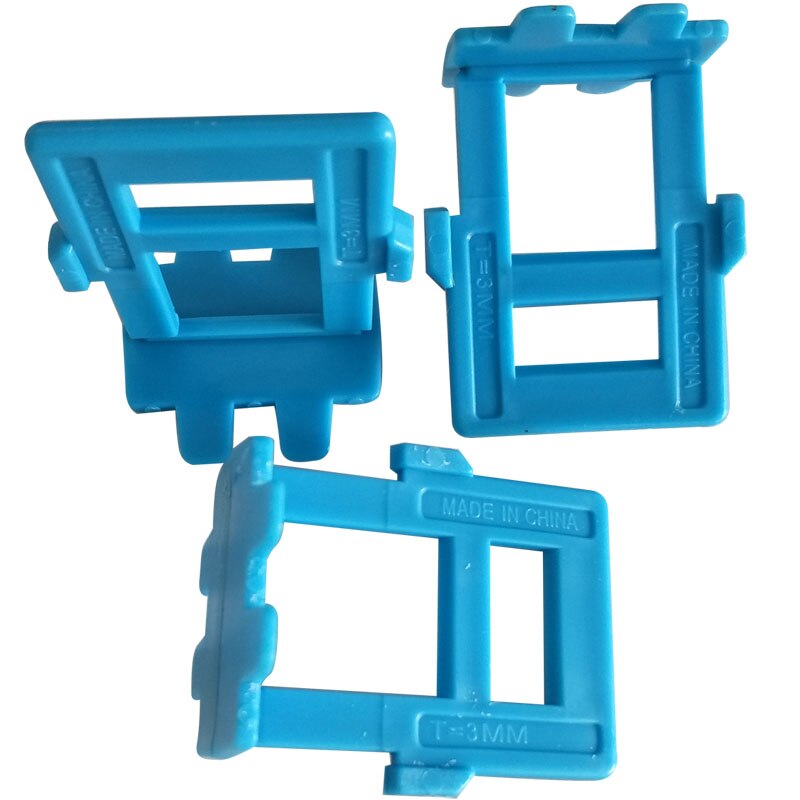 3mm 50pcs/pack Clips Tile Leveling System Ceramic Floor or Wall Tile Grouting for DIY Operation