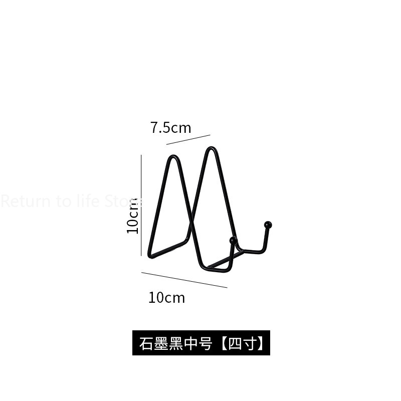 Iron Art Display Stands Opbergrek Metalen Schildersezel Stand Voor Foto Fotolijst Olieverfschilderij Plaat Boek Organisator Plankhouder: Blauw
