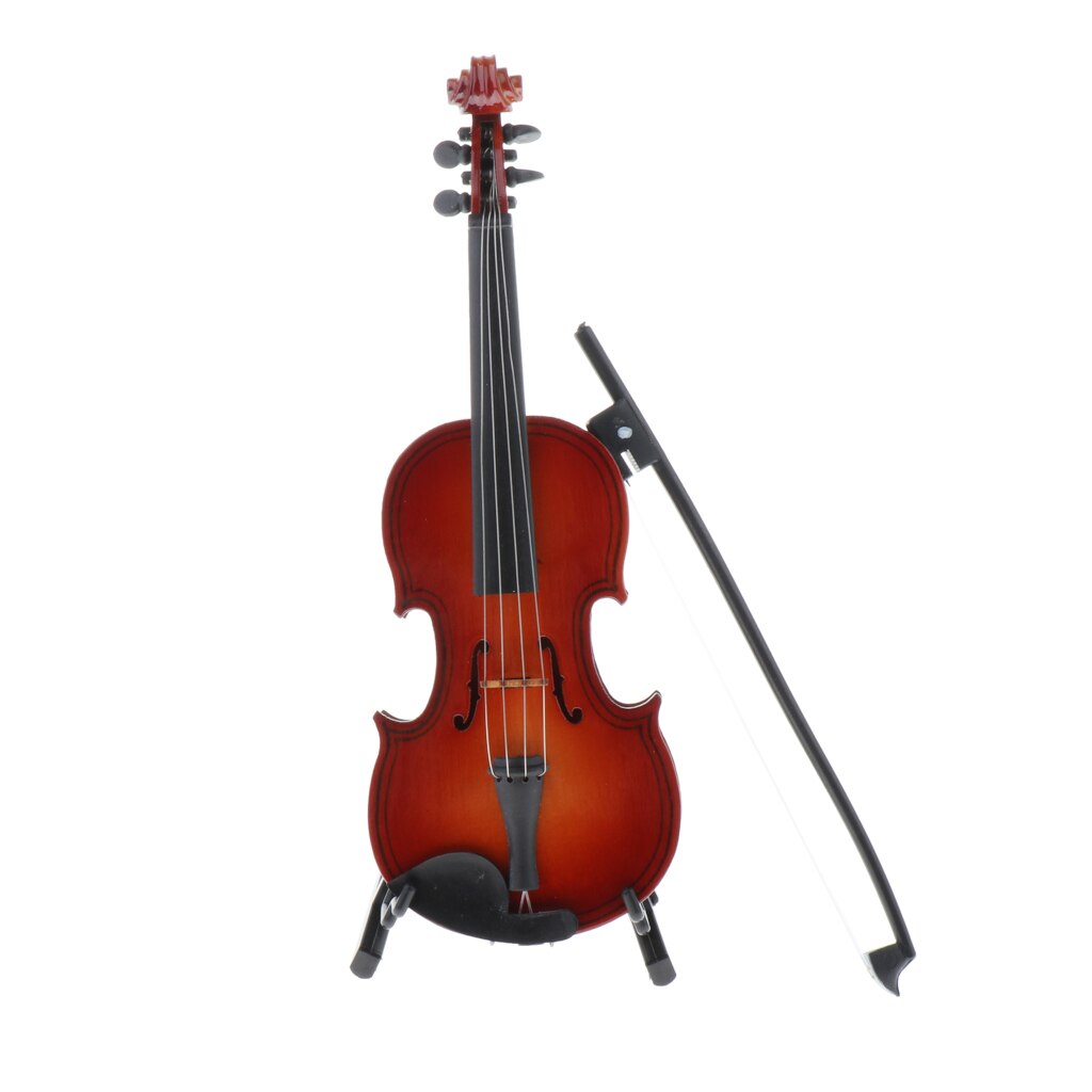 Handcrafts Miniature Violin Model Collectible, 1/6 Scale Mini Instrument for Enterbay Action Figures