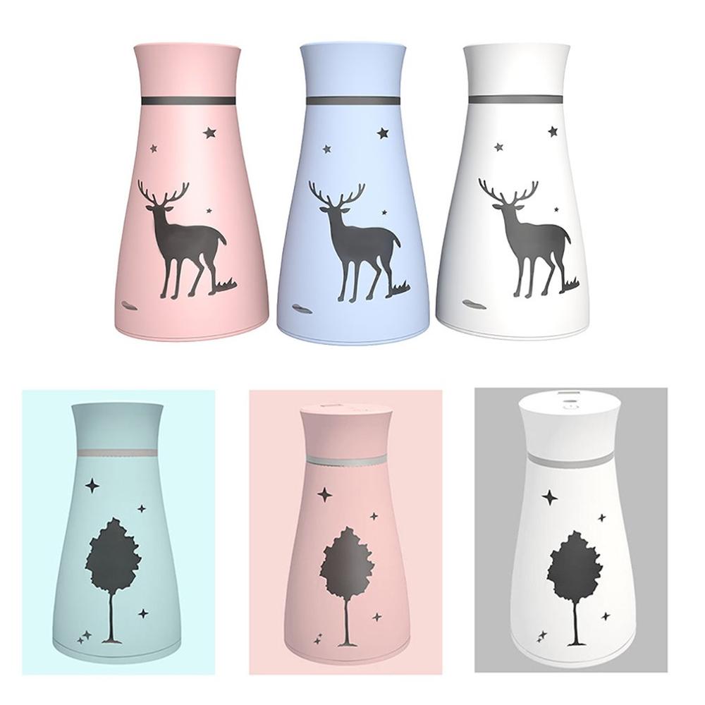 Luchtbevochtiger usb mini draagbare aromatherapie hydraterende luchtreiniger vernevelaar nachtlampje luchtbevochtiger