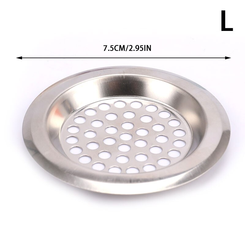 Sink Drain Stopper Badkamer Gootsteen Zeef Rvs Spoelbak Filter Keuken Haar Catcher Stopper Gootsteenzeefje